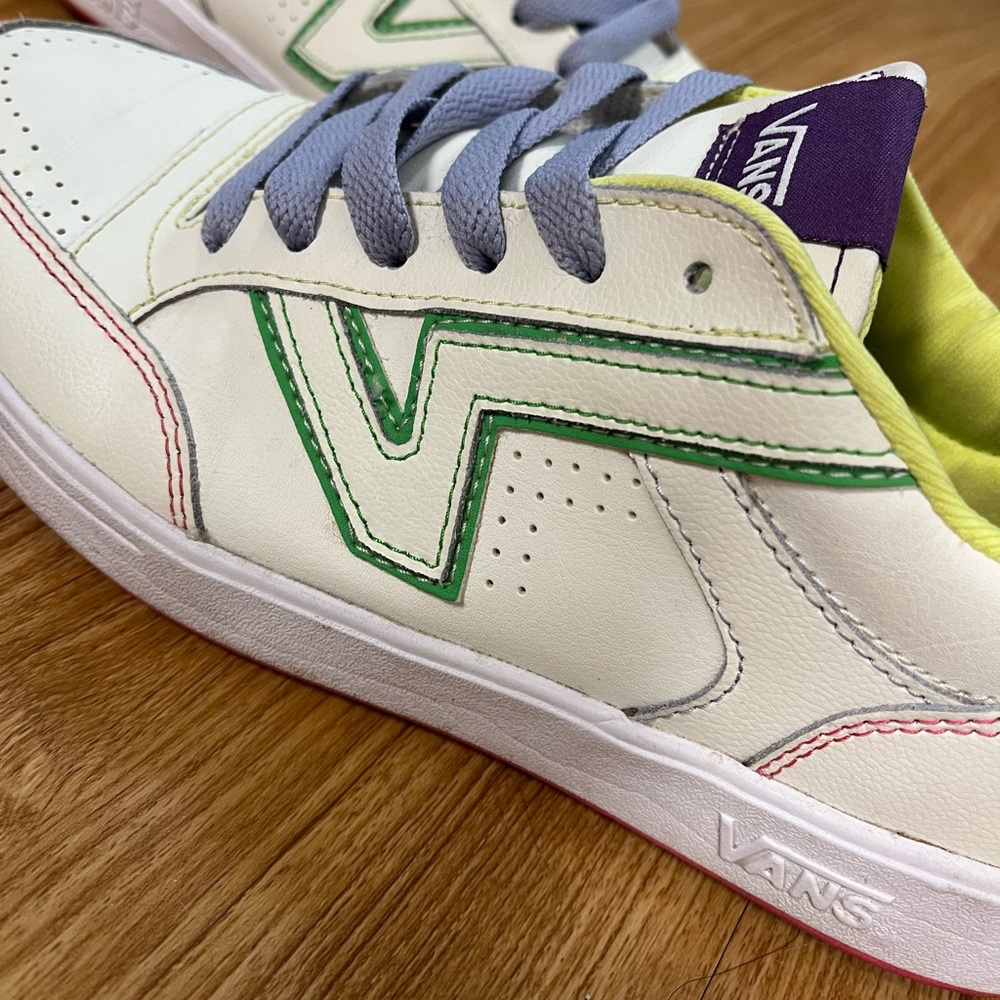 Vans comfy cushion Retro colorway low top yellow green pink Y2k men 8.5 women 10
